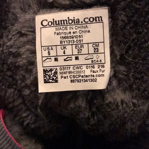 Girls Columbia Winter boots - Picture 4 of 5